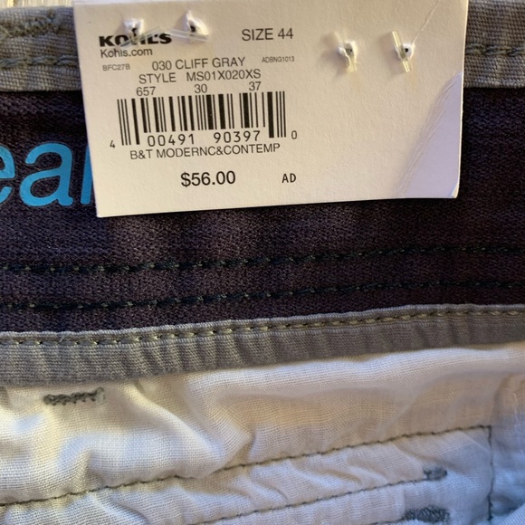 Sonoma Cargo Shorts – Gray – Men’s Size 44 – NWT – Knee Length - Picture 7 of 8